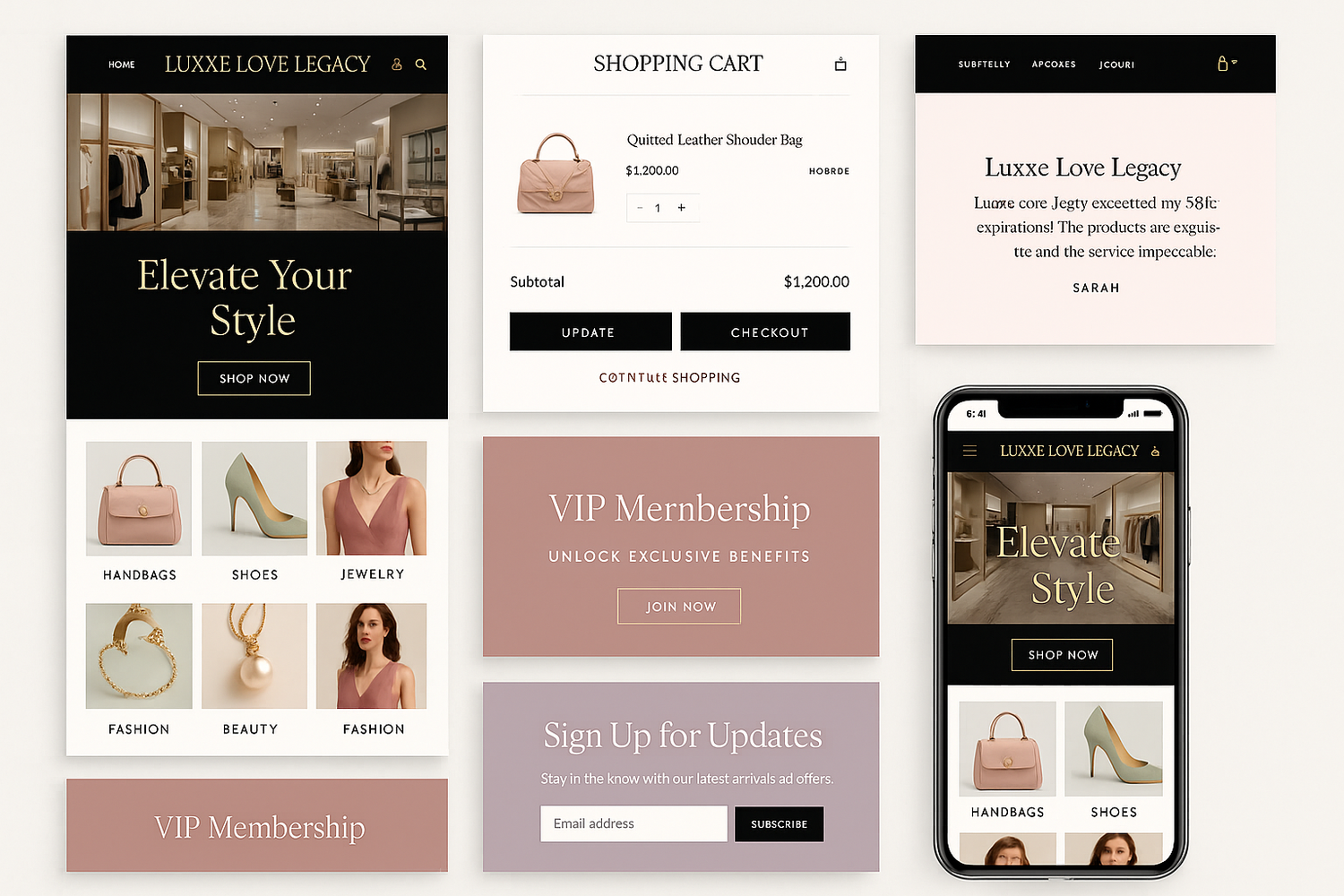 Luxxe Love Legacy Luxury Retail Store Experience