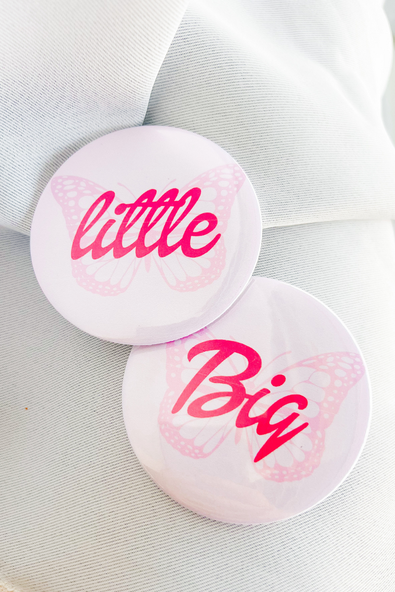 "Big/Little" Button
