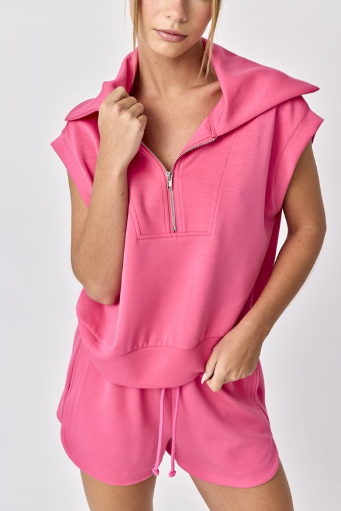 "Blake" S/L Crop Sweatshirt