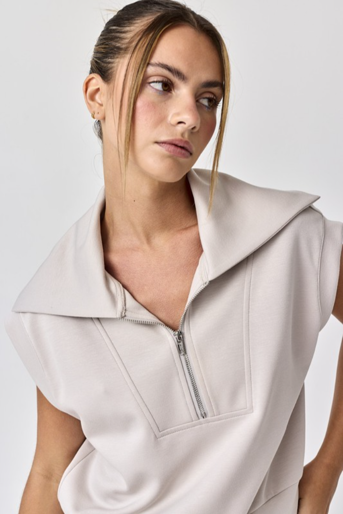 "Blake" S/L Crop Sweatshirt