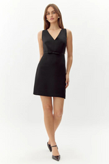 "Barbara" Satin Mini Dress