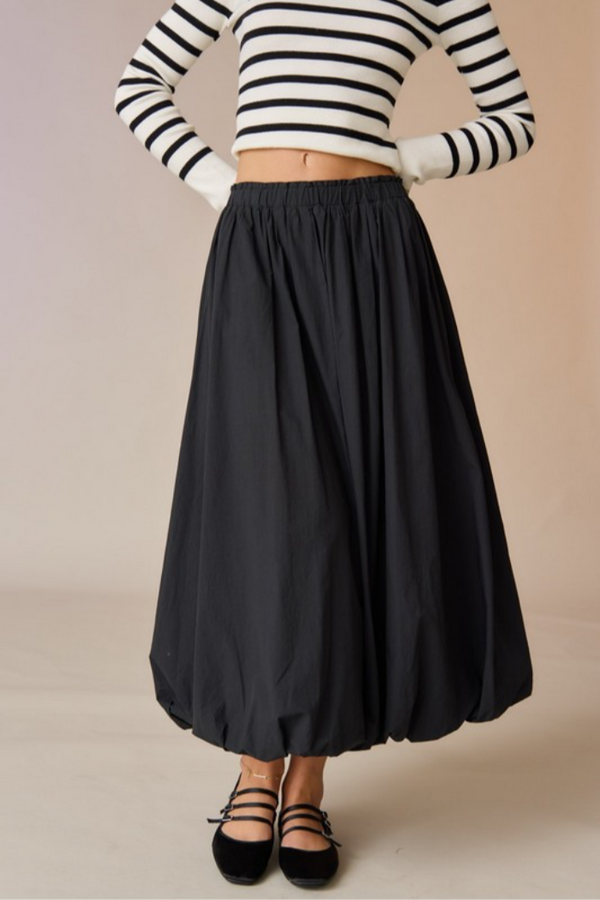 "Ella" Bubble Midi Skirt