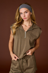 "Blake" S/L Crop Sweatshirt