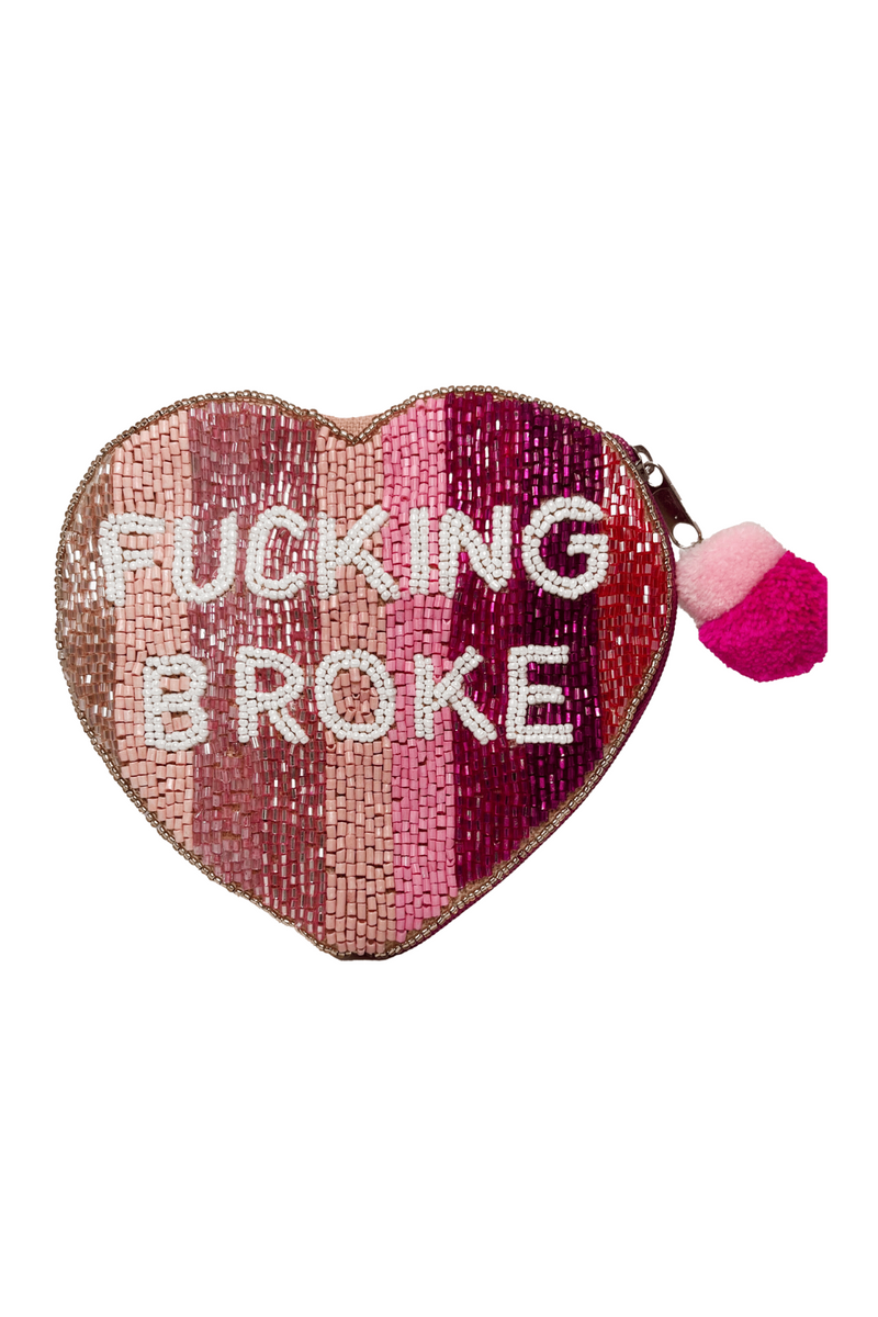 "F*ing Broke" Coin Purse