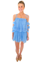 "Chara" S/L Tiered Dress