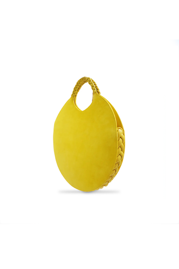 Sol Bag in Yellow Suede/Nappa Leather