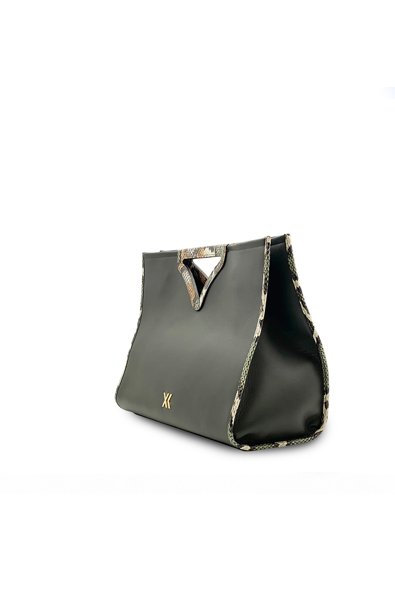 Eloise Tote in Army Green