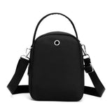 High Quality Durable Nylon Female Mini Bag Fashion 3 Layers Women Small Shoulder Bag Pretty Style Girls Shopping Phone Bag 2025