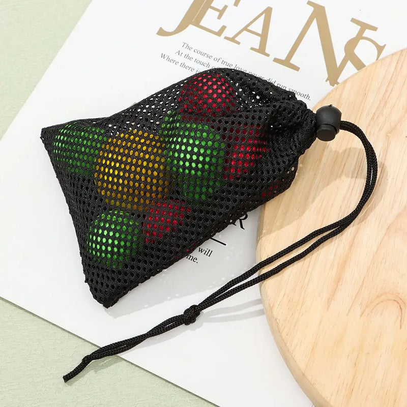 1PC Durable Nylon Mesh Drawstring Storage Pouch Bag Multi Purpose Home Travel Outdoor Activity Pouch Laundry Bag Stuff Sack