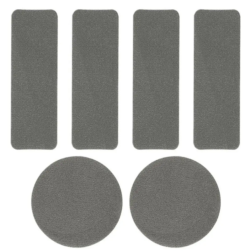 6pcs Accessories Self-Adhesive Shoe Repair Patch Microfiber Leather Durable Heel Hole Pads Universal Sneaker Repair Pads