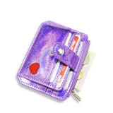 2023 Laser Women's Wallet Cute Design Large Capacity Multi -card Cash Coin Purse Pocket Pocket Love Pattern Accessories