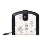 New PU Leather Coin Purse Large Capacity Floral Women Wallets Lightweight Waterproof Money Bag Portable Coin Storage Bag