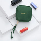 Fashion Korean Women Cosmetic Bag Lipstick Makeup Bag Organizer with Zipper Purses Pouch