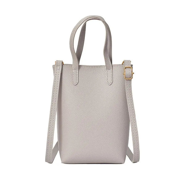 PU Leather Crossbody Bag Large Capacity Multifunctional Phone Tote Handbag Women Shoulder Bag