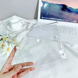 Fashion 1PCS Mini Transparent Small Wallet Coin Purses Bag Clutch Handbag Female Key Purse Cosmetics Storage Pouch