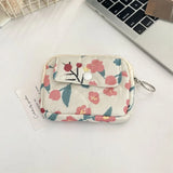 Cute Cartoon Small Travel Cosmetic Lipstick Earphone Card Portable Storage Bag Purse Women Gift Pouch Make Up Bags Organizer