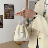 Corduroy Cosmetic Lipstick Storage Drawstring Bags High Quality Christmas Gift Package Small Pouch Candy Organizer Pouch