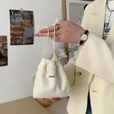 1pcs Solid Color Drawstring Cosmetic Bag Travel Cosmetic Lipstick Candy Organizer Pouch Christmas Gift Packaging Bag Storage Bag