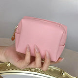 Women's Portable Cosmetic Bag Mini Beautiful Jewelry Bag Lipstick Bag Fashion Storage Bag for Travel Outdoor