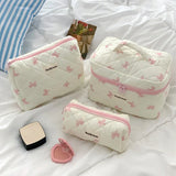 Portable Cosmetic Storage Bag Large Capacity Cosmetic Pouch Women Travel Makeup Case Female Zipper Organizer Handbag Pouch 파우치