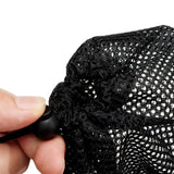 1PC Durable Nylon Mesh Drawstring Storage Pouch Bag Multi Purpose Home Travel Outdoor Activity Pouch Laundry Bag Stuff Sack
