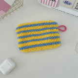 Kawaii Floral Travel Portable Coin Purse Cosmetic Lipstick Storage Bag Women Makeup Handbags Wallet Organizer Small Pouch Bags