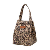 Floral Animal Print Insulated Lunch Bag Oxford Cloth Thermal Tote