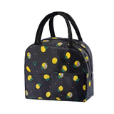 Functional Insulated Oxford Lunch Bag Flower Pattern Cooler Lunch Box Bags Thermal Food Picnic Lunch Bags for Women Kids