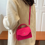 Blue Subaxillary Bag for Womens New Korean Fashion Ladies Shoulder Bag Trend Handbags Retro Designer Luxury Female Totes 2025