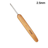 Bamboo Wooden Crochet Hooks Long Knitting Crochet Bamboo Handle Crochet Blanket Shawl Crocheting Hooks Yarn Weave Tools