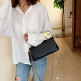 PU Leather Handbag Women Designer Chains flap Shoulder Bag 2025 Fashion Party Clutch Bags Purse Mini Crossbody Tote Female bolsa