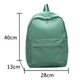 Kawaii Candy Color Laptop Backpack for Teen Girls