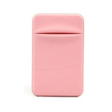 1PC Fashion Elastic Cloth Cell Phone Card Holder Mobile Phone Wallet Case Credit ID Card Holder Adhesive Sticker Pocket