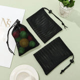 1PC Durable Nylon Mesh Drawstring Storage Pouch Bag Multi Purpose Home Travel Outdoor Activity Pouch Laundry Bag Stuff Sack