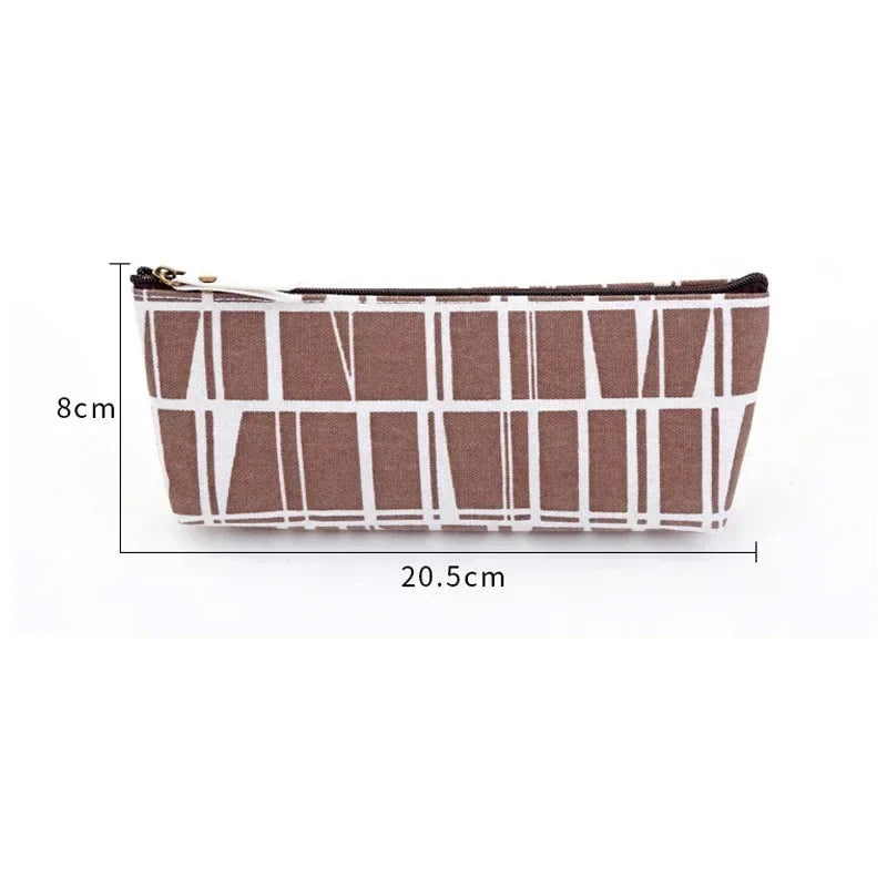 eTya Women Travel Cosmetic Bag Plaid Zipper Makeup Bag Phone Coin Money Handbag Female Purse Make Up Bags Beauty Organizer Pouch