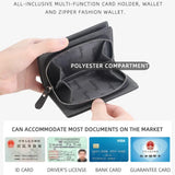 New Leather Men Wallets High Quality Zipper Short Desigh Wallet Hipster Credit Card Holders Inserts Coin Purses Vintage Walltes