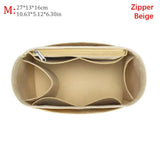 For Longchamp High-quality Felt Handbag Insert Bag Storage Bag Support Internal Bag Portable Organization Bag Organiser