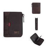 RFID Simple Short Men Zipper Wallets Luxury Brand Card Holder Male Wallet Photo Holder Coin Pocket Man Purses Wallets for Women