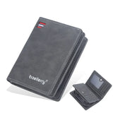 New Leather Men Wallets High Quality Zipper Short Desigh Wallet Hipster Credit Card Holders Inserts Coin Purses Vintage Walltes