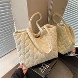 Women's Soft Shoulder Tote Bag - Fashion Handbag