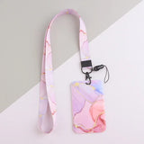 Fashion Work Card Holder ID Name Tag Students Bus Pass Access Card Cover Case Badge Holder Bank ID Holders Travel Accessories