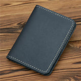 Handcraft Leather Credit Card Holder Vintage Small Wallet for Credit Cards Case and Driver License Vintage Style Gift for Men