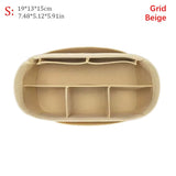 For Longchamp High-quality Felt Handbag Insert Bag Storage Bag Support Internal Bag Portable Organization Bag Organiser