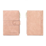 Anti-theft Passport Wallet RFID Passport Holder Zipper Buckle Travel Wallet Document Holder Multifunctional Travel Passport Bag