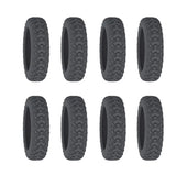 8PCS Travel Luggage Caster Shoes Silicone Suitcase Wheels Protection Cover with Silent Sound Reduce Noise Luggage Accessories