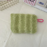 Kawaii Floral Travel Portable Coin Purse Cosmetic Lipstick Storage Bag Women Makeup Handbags Wallet Organizer Small Pouch Bags