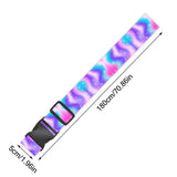 Iridescence Luggage Belts Adjustable Length Reinforce Baggage Bunding Strap Packing Secure Travel Supplies Suitcase Package Tape
