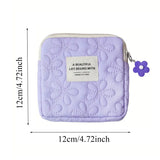 Fashion Women Small Cosmetic Bag Travel Mini Sanitary Napkins Organizer Make Up Coin Money Card Lipstick Storage Pouch Purse Bag