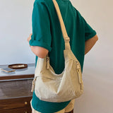 Fashionable and Minimalist Korean Version Dumpling Bag, Popular This Year, New High-quality Shoulder Bag Large Capacity Tote Bag