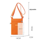 Canvas New and Mini Nylon Phone Zero Version Mobile Sweet Korean Bag Neck Versatile Fresh Shoulder Girl Bag Cross-body Purse